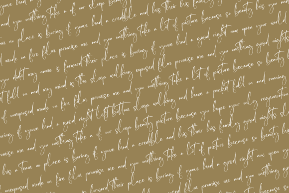 Honelesty Font Poster 8