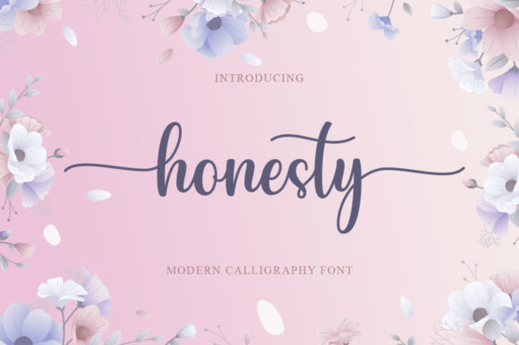 Honesty Font Poster 1