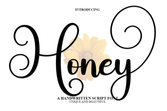 Honey Font Poster 1