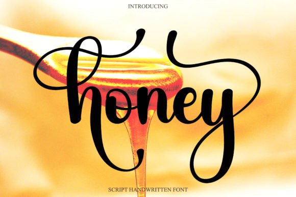 Honey Font Poster 1