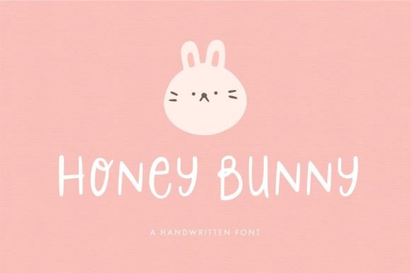 Honey Bunny Font Poster 1