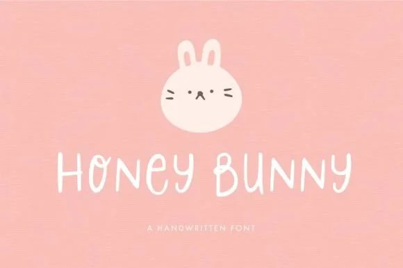 Honey Bunny Font Honey Bunny Font Poster 1