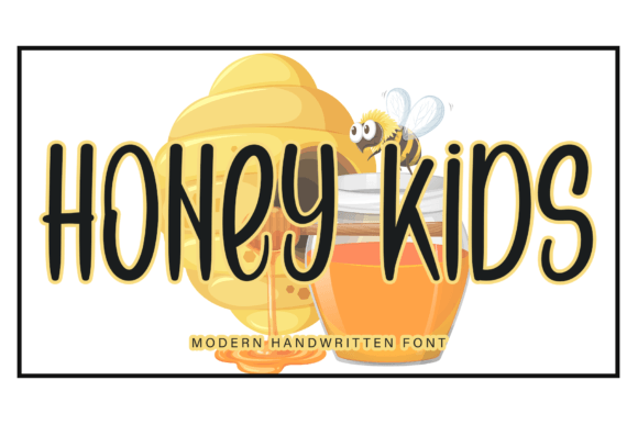 Honey Kids Font Poster 1