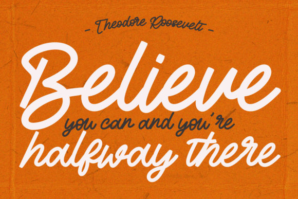 Honey Rain Font Poster 3