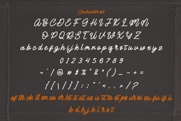 Honey Rain Font Poster 10