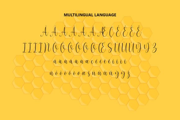 Honey Sweety Font Poster 6