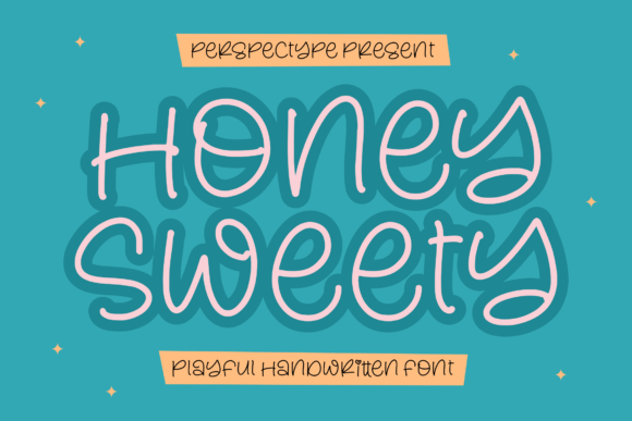 Honey Sweety Font Poster 1