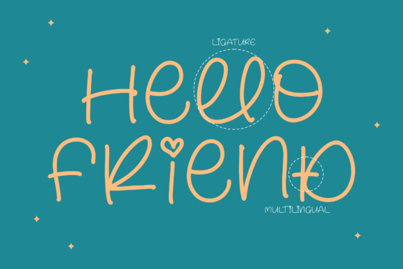 Honey Sweety Font Poster 12