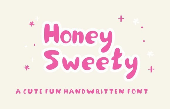 Honey Sweety Font Poster 1