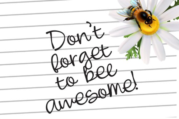 Honeyletter Font Poster 2