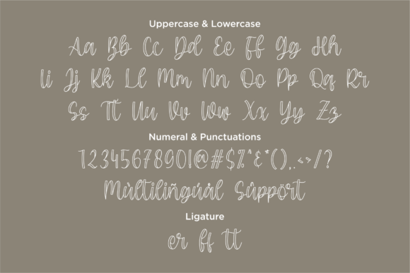 Honeyline Font Poster 9