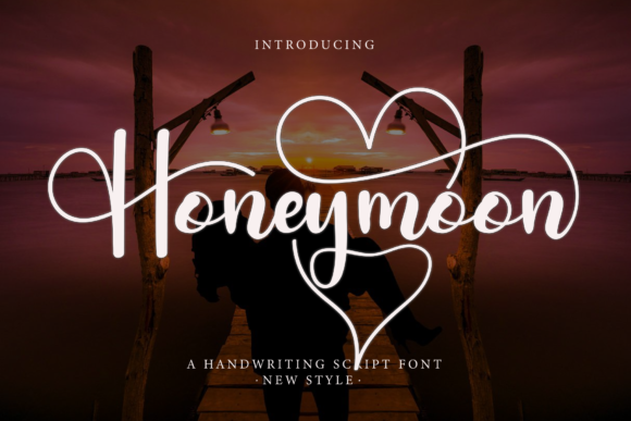 Honeymoon Font Honeymoon Font Poster 1