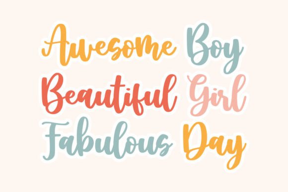 Honeys Font Poster 3