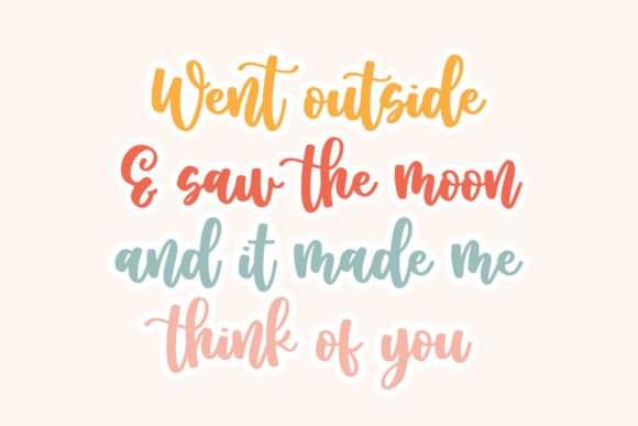 Honeys Font Poster 5