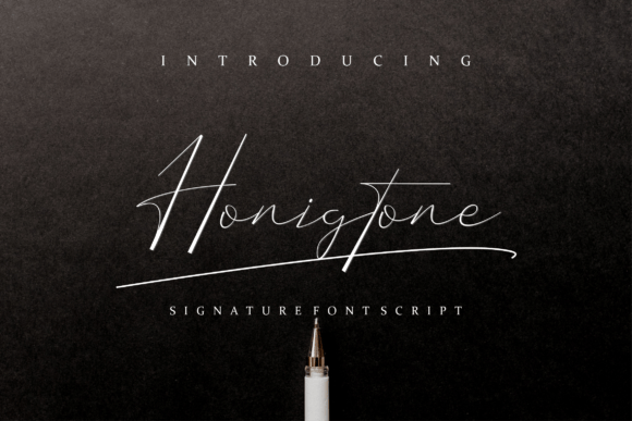 Honigtone Font Poster 1