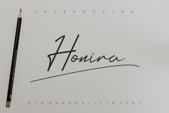 Honira Font Poster 1