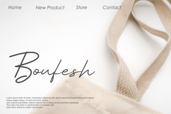 Honira Font Poster 2