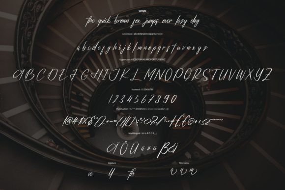 Honthon Font Poster 6