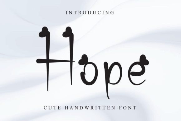 Hope Font Poster 1