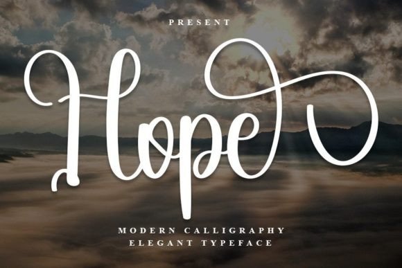 Hope Font Poster 1