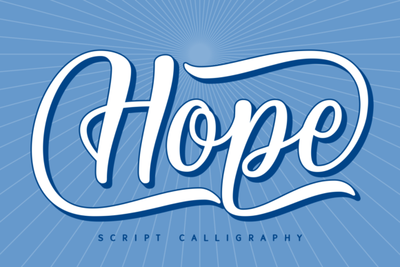 Hope Font Poster 1
