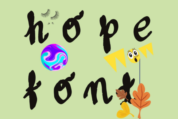 Hope Font Poster 1