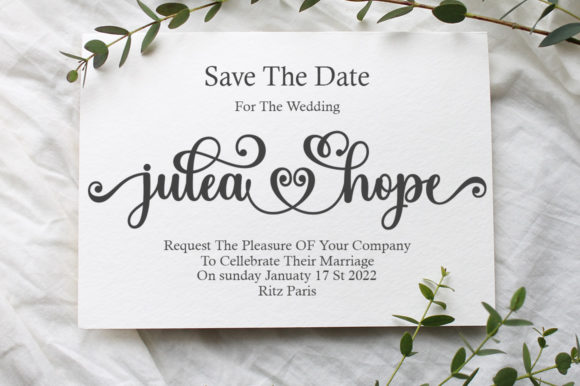 Hope Staylig Font Poster 2