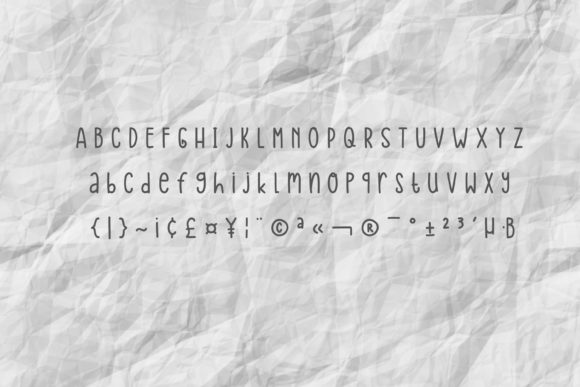 Hopefully Font Poster 2
