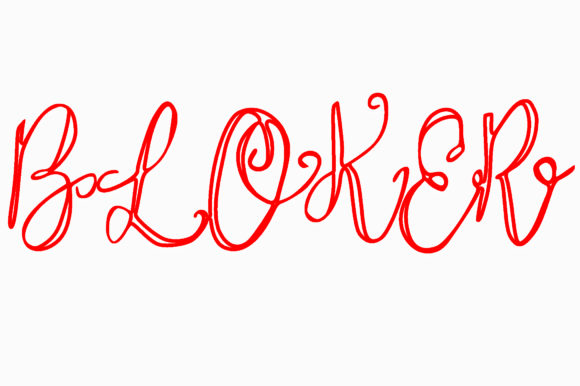 Hot Lava Font Poster 8