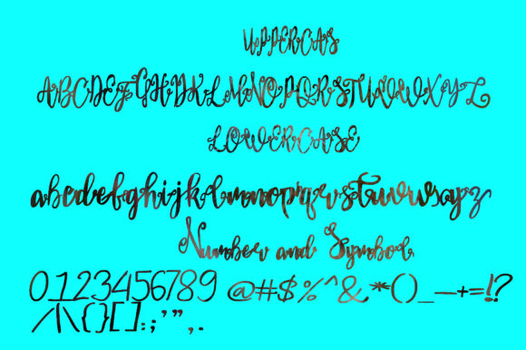Hot Lava Font Poster 9