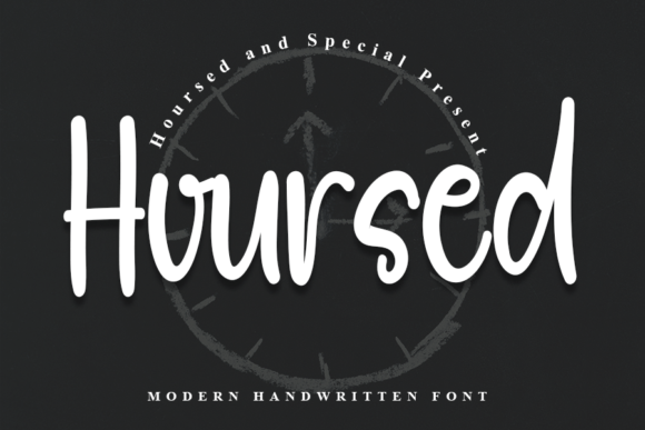 Hoursed Font