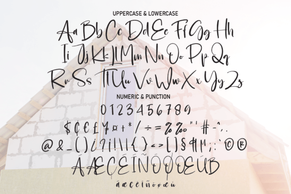 Housebold Font Poster 7