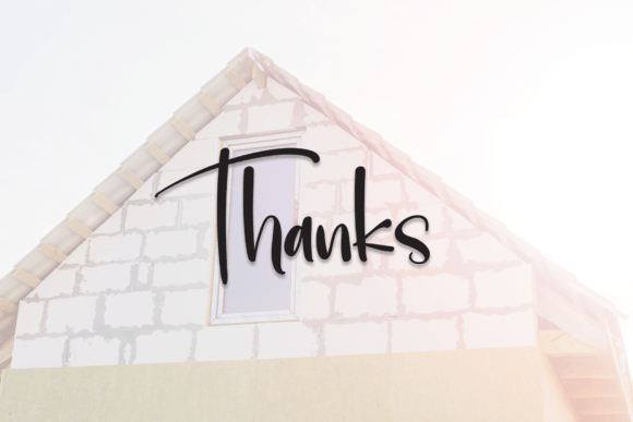Housebold Font Poster 8