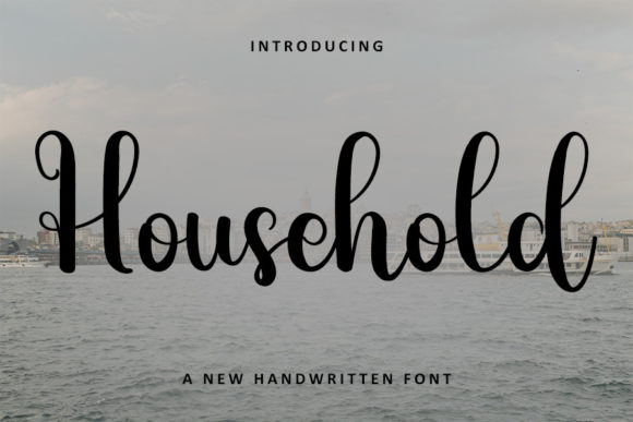 Household Font Poster 1