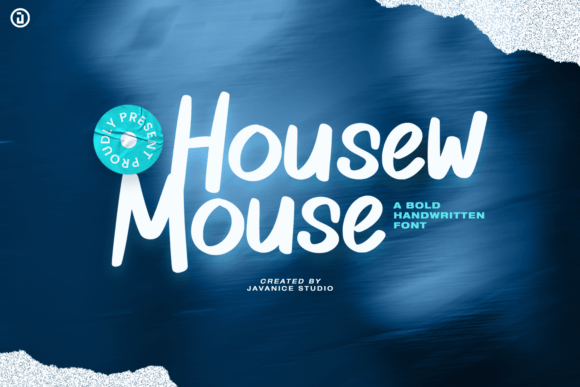 Housew Mouse Font Poster 1