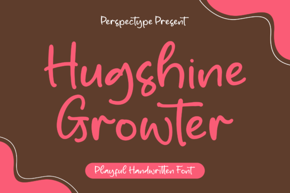Hugshine Growter Font Hugshine Growter Font Poster 1