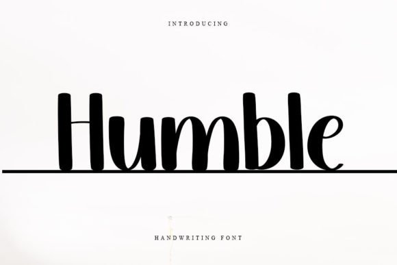 Humble Font Poster 1
