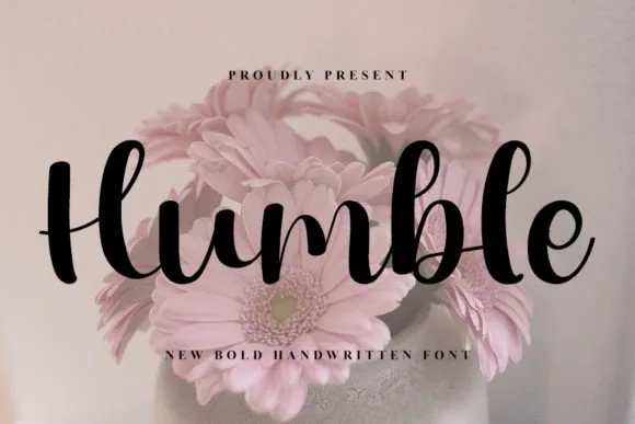 Humble Font Humble Font Poster 1