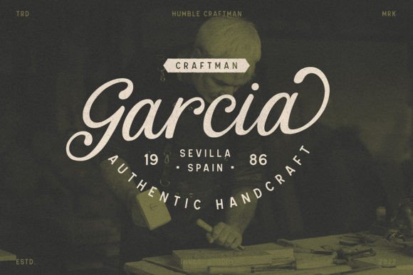 Humble Craftman Font Poster 4