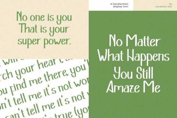 Humblegood Font Poster 2