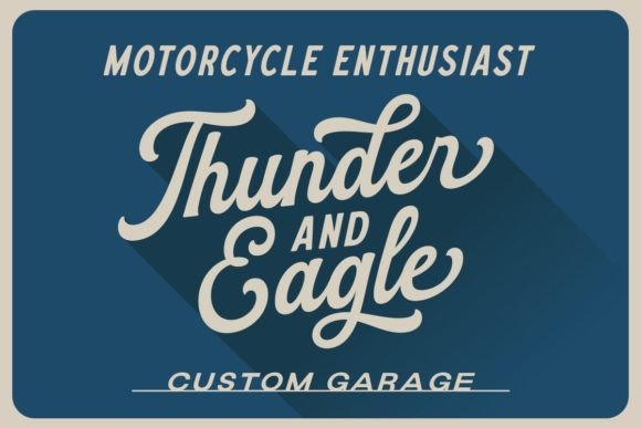 Hundergad Font Poster 2