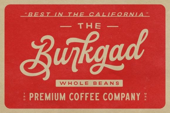 Hundergad Font Poster 5