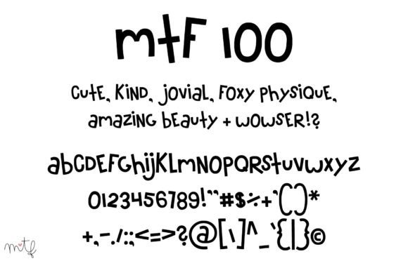 Hundred Duo Font