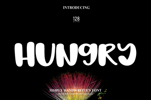 Hungry Font Poster 1