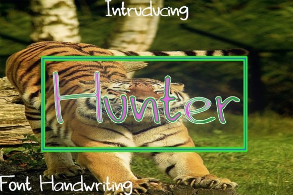 Hunter Font Poster 5