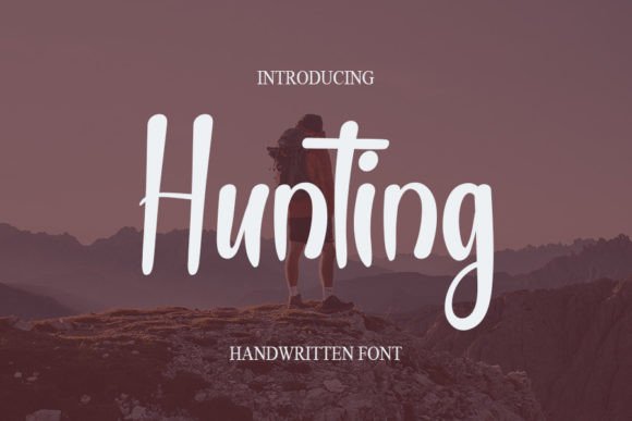 Hunting Font Poster 1
