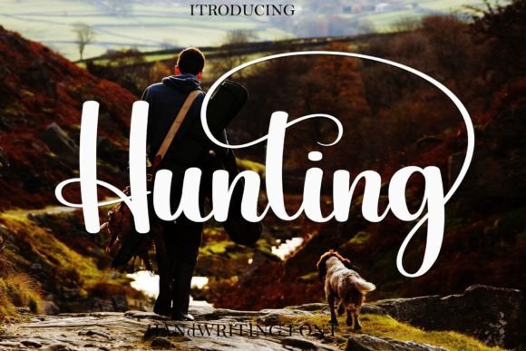 Hunting Font Poster 1