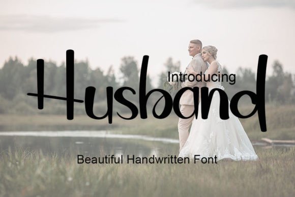 Husband Font Poster 1