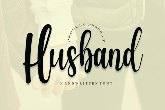 Husband Font Poster 1