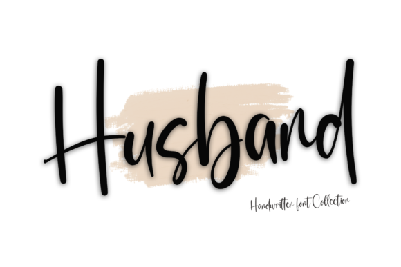 Husband Font Poster 1